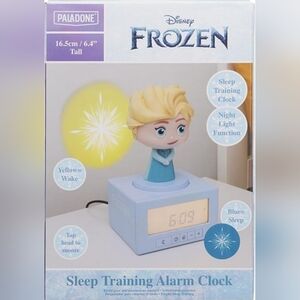 Paladone Disney Frozen Elsa Blue Sleep Training Alarm Clock